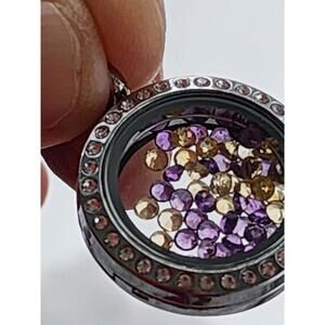 gemstone locket, amethyst locket, citrine locket, jewelry locket, pendant locket